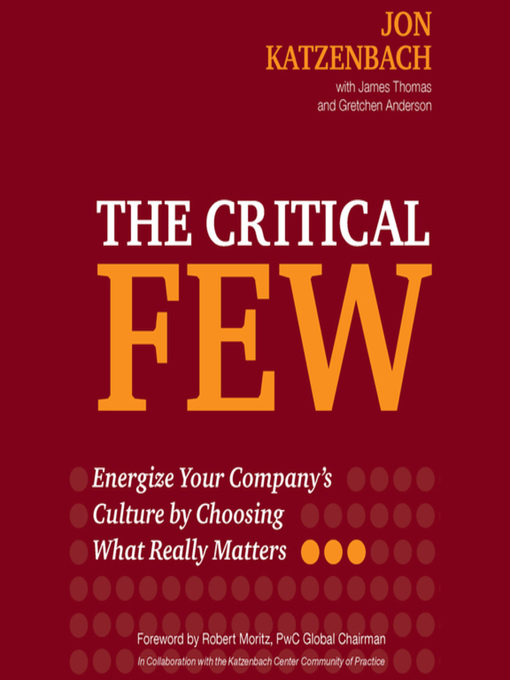 Cover image for The Critical Few